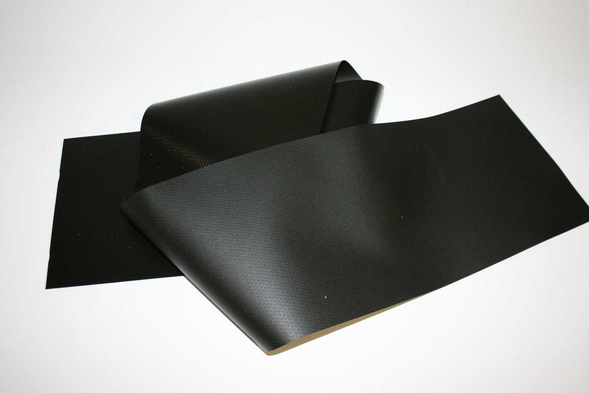 Lappegrej Sort 15x100 cm.