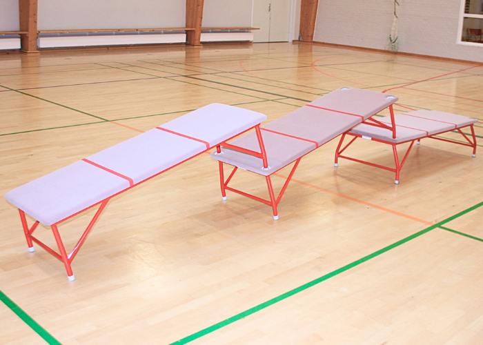 Stålplint med transportvogn