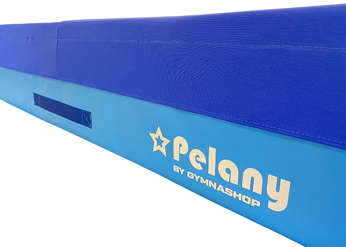 Softmåtte Basis L400
Opbygning af 2 lag skum á 15 cm.
Toplaget er en 15 cm. tyk rivefast hypersoftskum.
Bunden er en 17 kg/m3. skumkerne.
700 g/m2. PVC dug.
10 stk. kraftige bærehåndtag.
Top af strækstof.
Skridsikker bund.