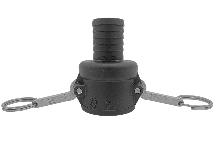 Camlock slangestuds 1.25 tomme.