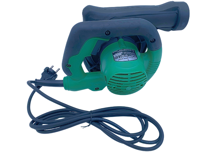 Hitachi/Hikoki blæser.
Incl. mundstykke.
0 - 3,8 m3/min.
550 W
0 - 16.000/min.
84 DB
1,7 kg.
Hitachi RB40VA