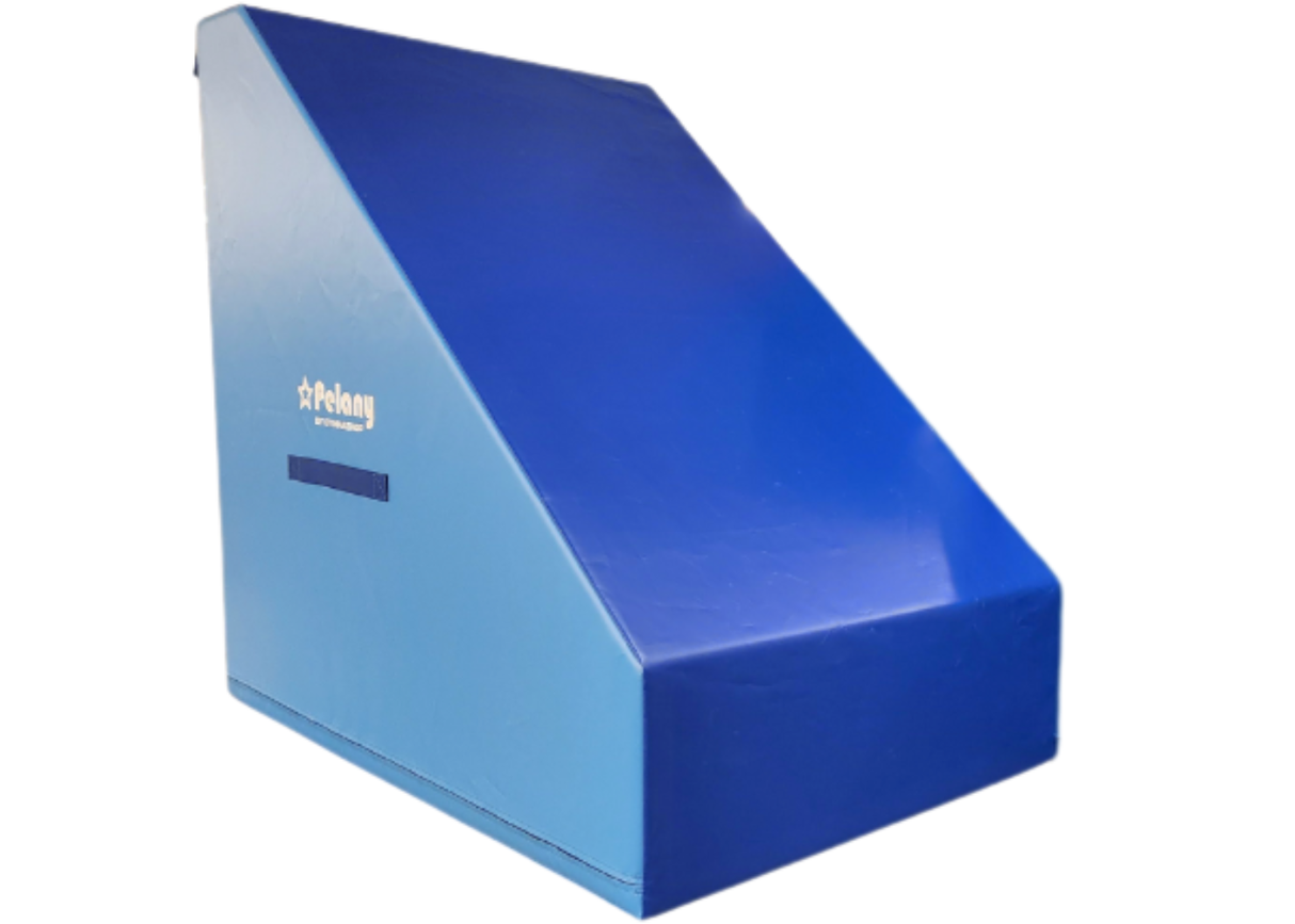 Glidekile er et godt hjælpe middel, til læring af forskellige øvelser, som for eksempel forlæns rulle.
Udført i 700 g/m2. phthalatfri PVC dug.
Betrækket kan aftørres med våd klud og desinficeres.