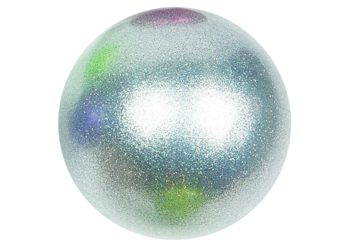 Technorubber Glitter Silver Grey, 14