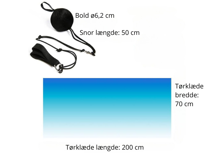 Boldvimpel fra Gymnashop.dk.
Unikt håndredskab til rytmisk gymnastik, som består af en snor med en bold i enden, samt et tørklæde fæstnet til bolden. Bolden giver tyngde til svingøvelser som visuelt forstærkes med tørklædet. Et smukt, elegant og effe