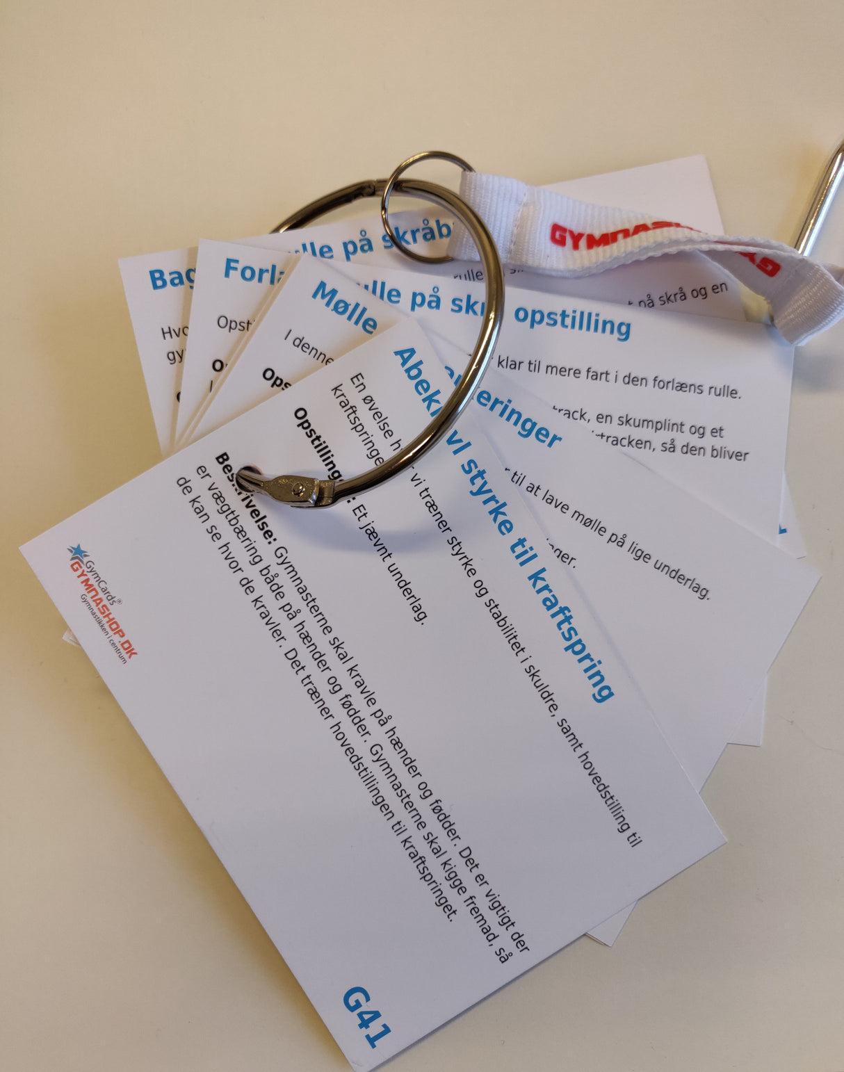 Spring til gymnaster 3 til 6 år 19 GymCards