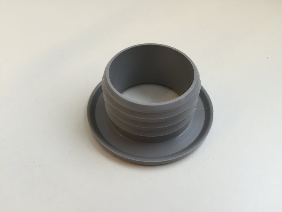 Plastbøsning til stålplint