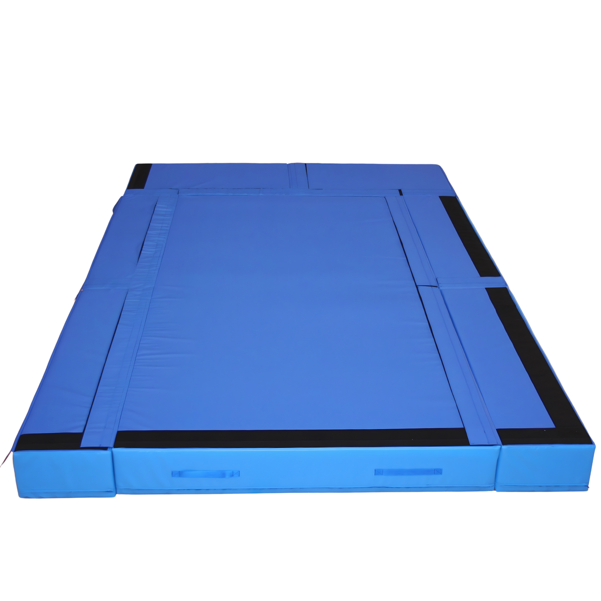 Nedspringsmåtte Kombi Basis L400 med side og endekasser