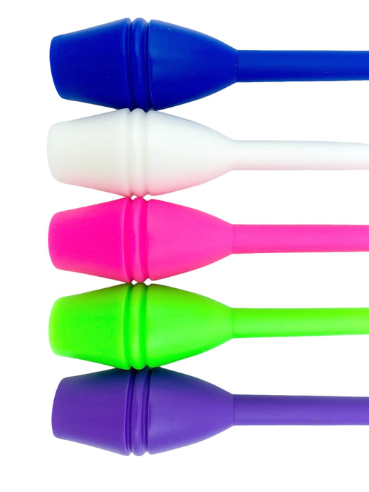 Fluo Pink, Mala gymnastikkølle 35,5 cm til børn/junior til rytmisk gymnastik. Gymnastik håndredskab af høj kvalitet til både nybegyndere og øvede gymnaster.