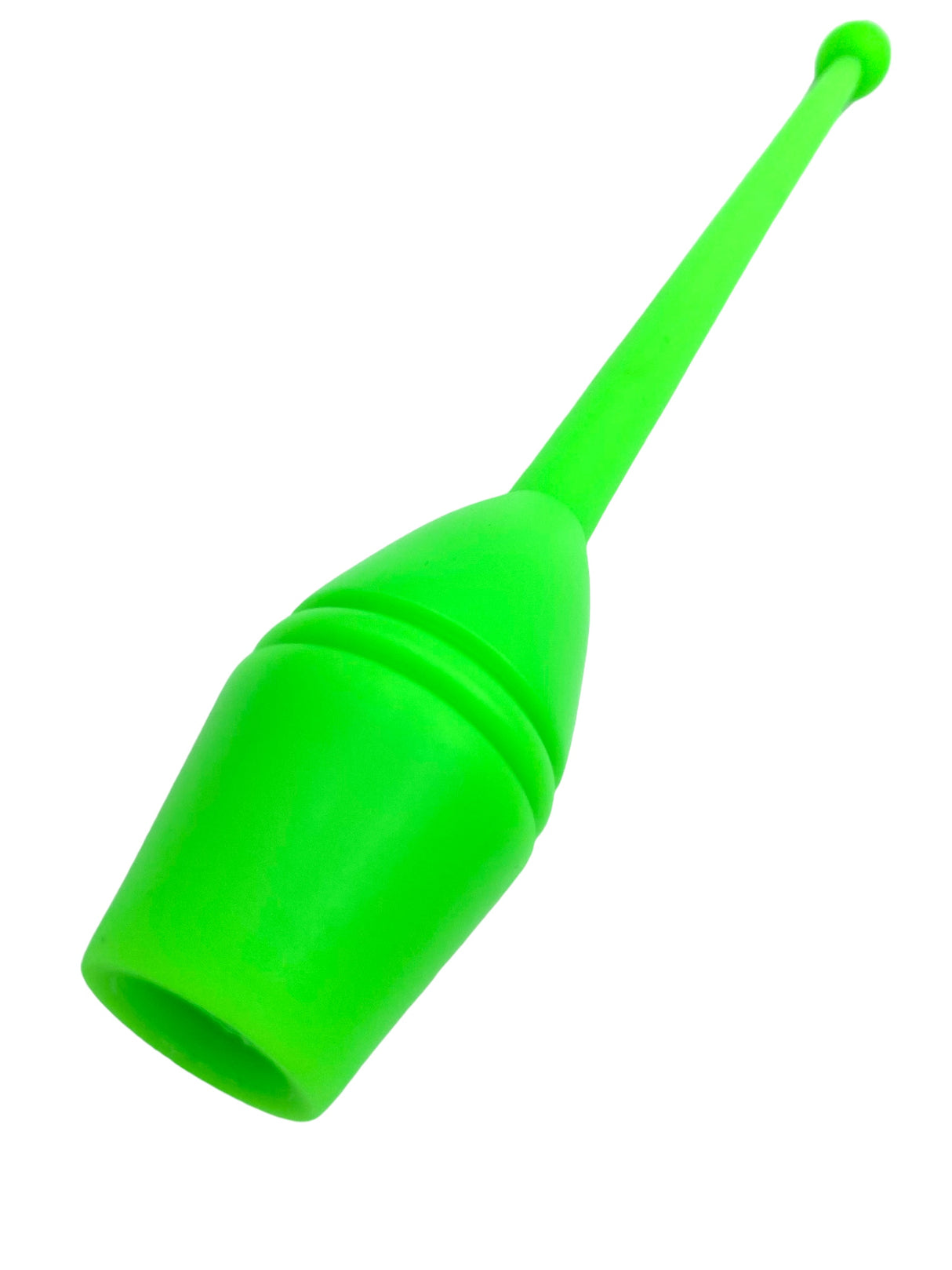 Fluo Grøn, Mala gymnastikkølle 35,5 cm til børn/junior til rytmisk gymnastik. Gymnastik håndredskab af høj kvalitet til både nybegyndere og øvede gymnaster.