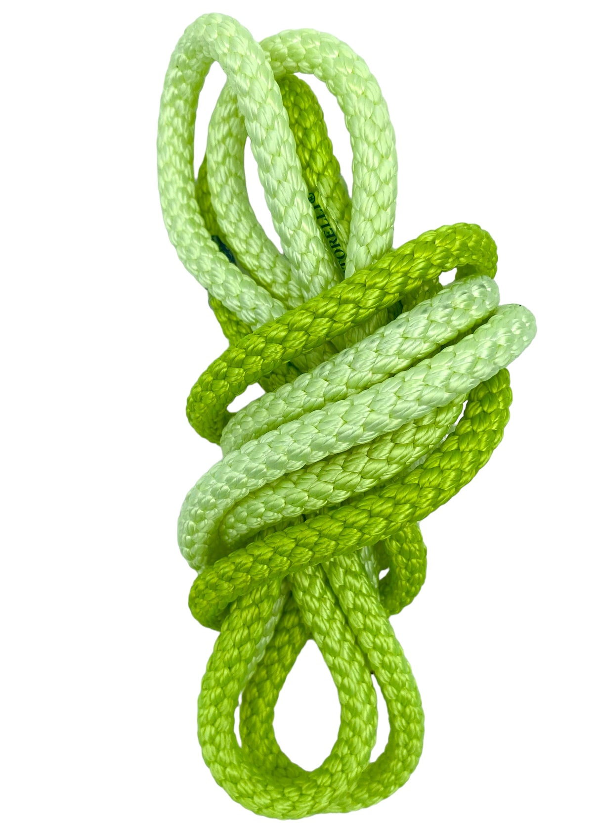 Sjippetov Pastorelli PATRASSO, Limegrøn og Grøn UV.
Ensfarvet sjippetov med god vægt og tyngde til rytmisk gymnastik, opvisning og konkurrence.
Dette produkt er F.I.G. godkendt og kan bruges til konkurrencer.
Nylontov på 315 cm.