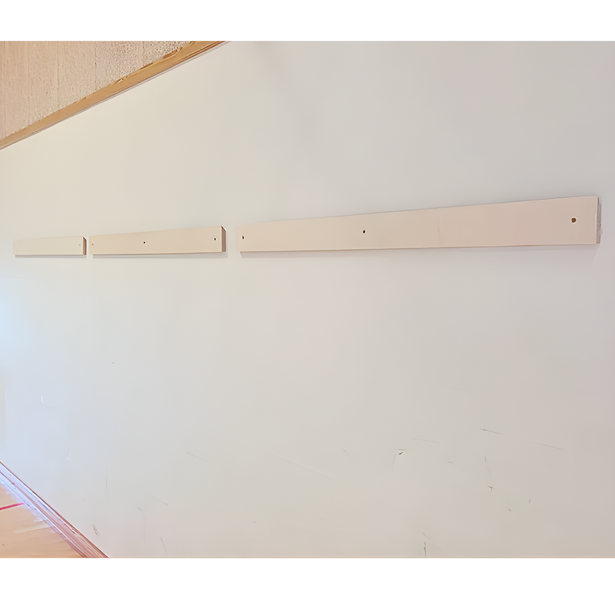 Plademonteret spejl B200xH160 cm