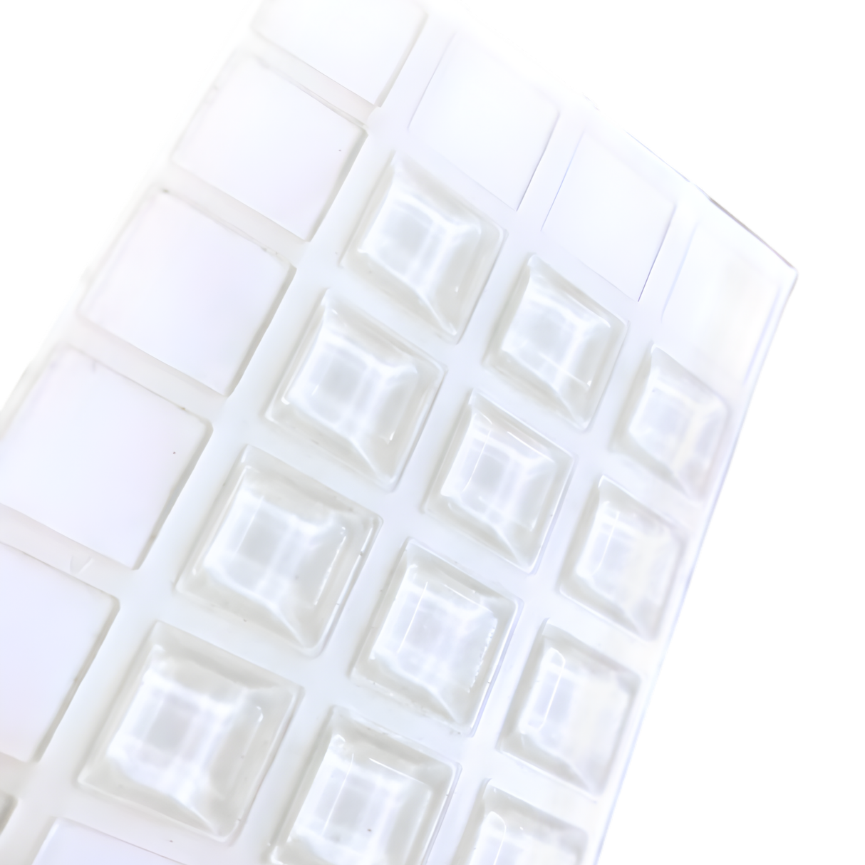 Plast dup til spejle med sidespejle