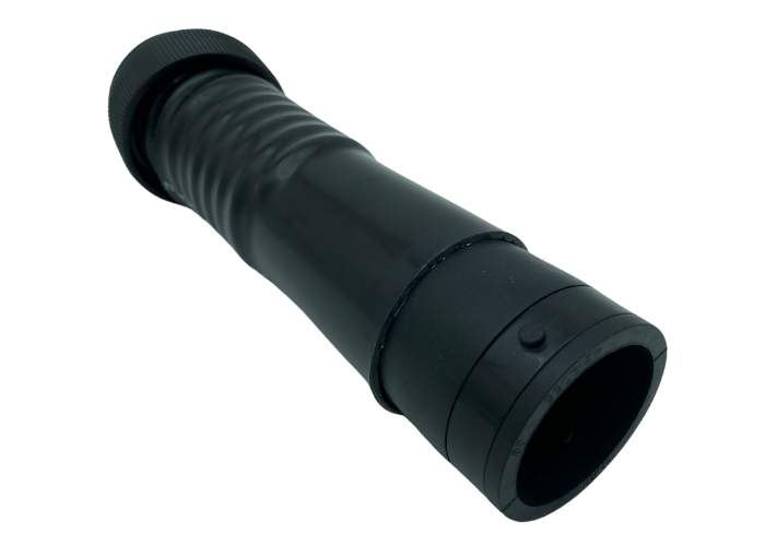 Blæserrør fra Hitachi blæser til sort fjedreventil