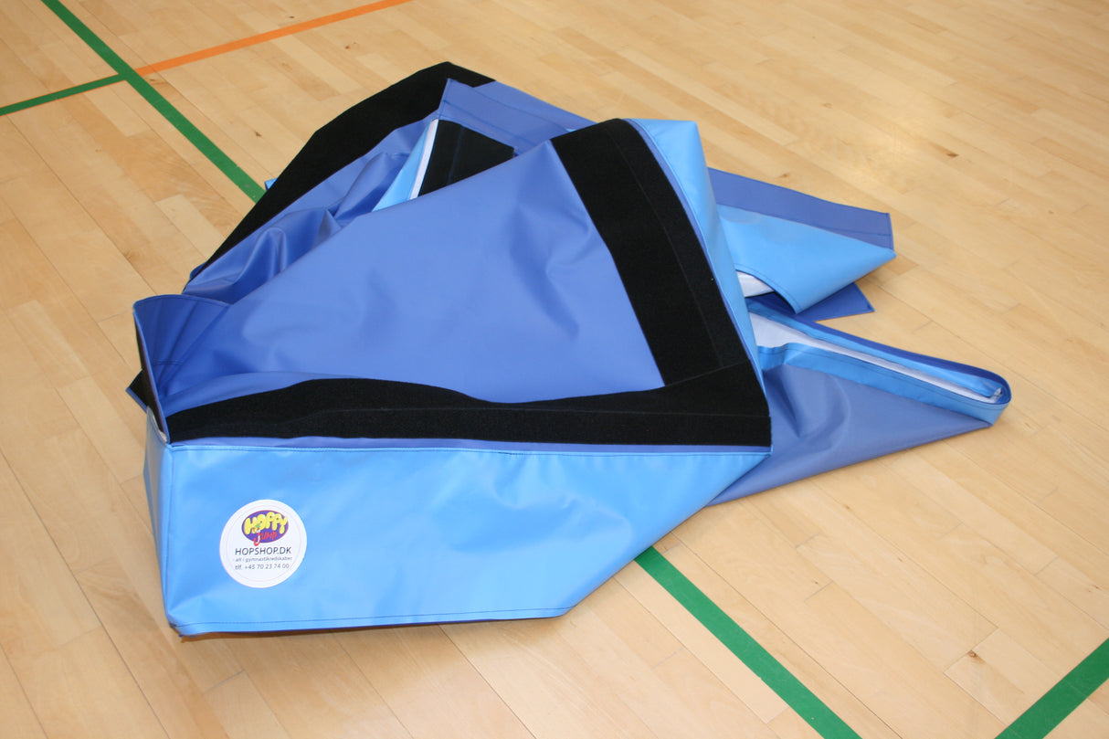 Betræk til nedspringsmåtte med velcro L300xB200xH30 cm.