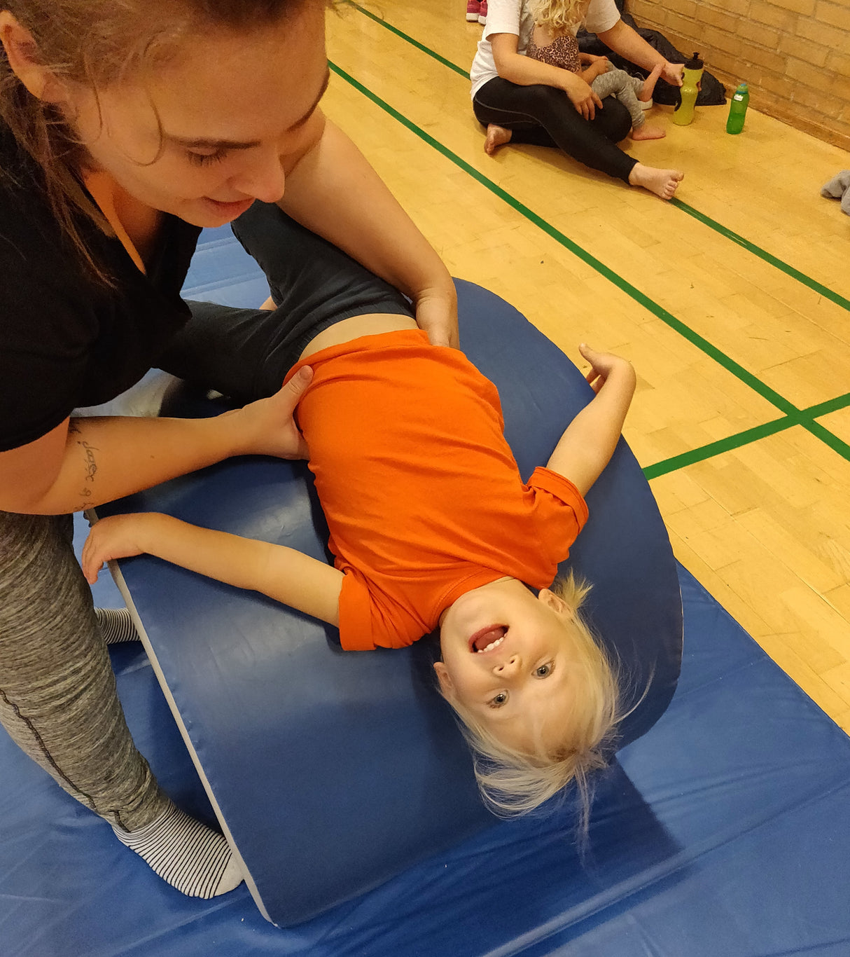 Forældre og barn sansemotorisk træning 15 GymCards