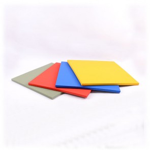 Gul Judo måtte 100x100 cm