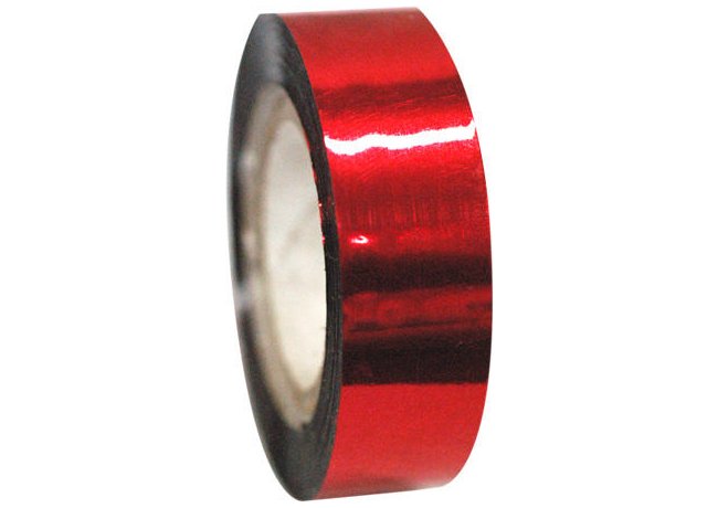 Tape Spejleffekt Rød