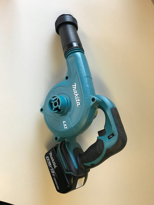 Makita håndblæser med 18 V batteri og omløber