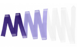 33027002 Amaya MULTICOLOR competition ribbon White-Lilac-Purple
