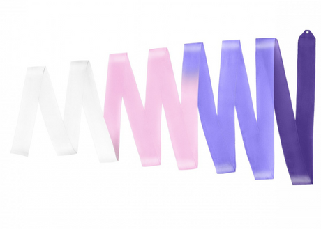33027013 Amaya MULTICOLOR competition ribbon Purple-Lilac-Pink-White