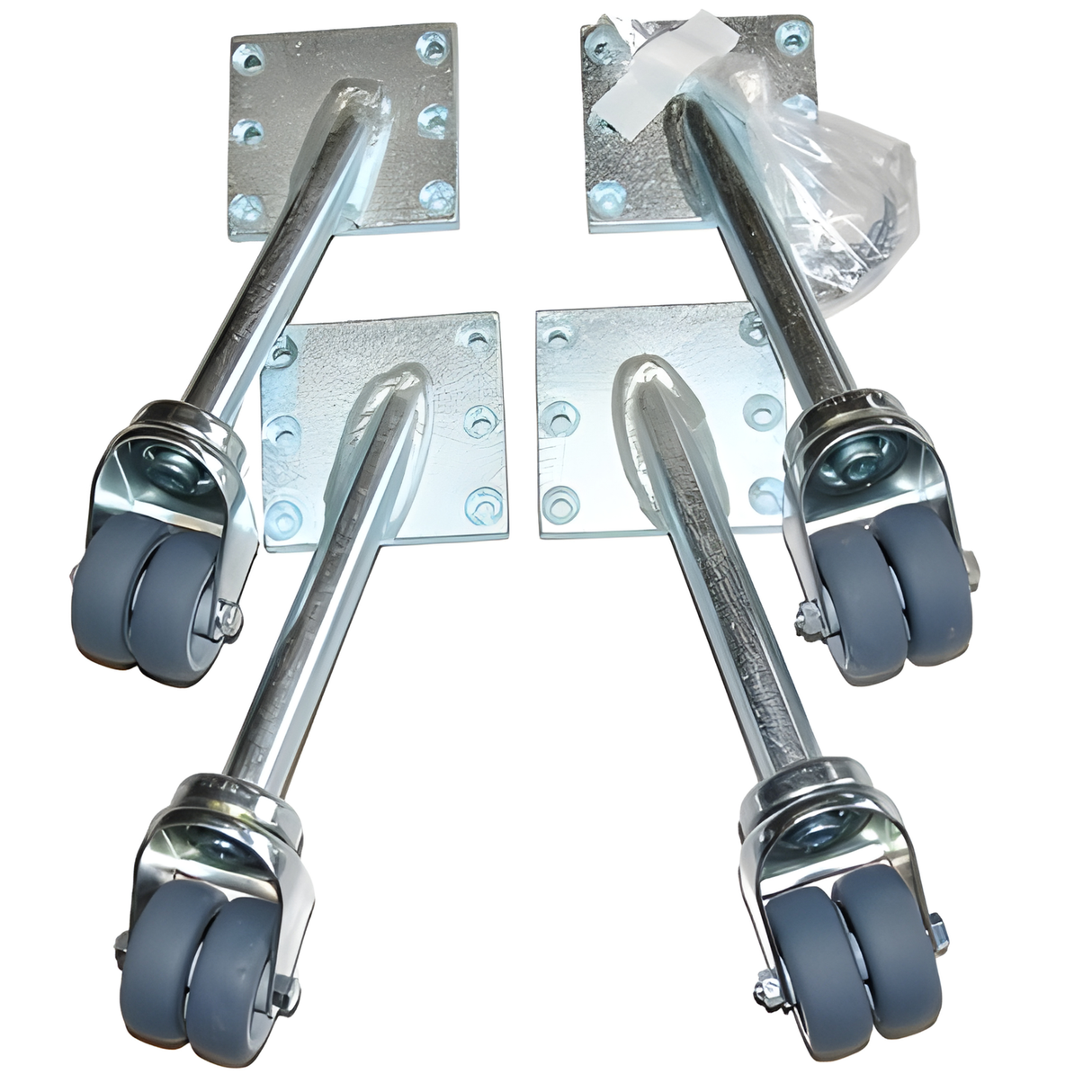 4 stk. hjul til hest