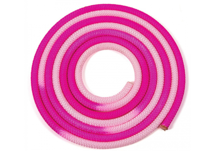 AMAYA Multicolor Rhythmic Gymnastics Ropes 34030102 White - Pink - Fuchsia