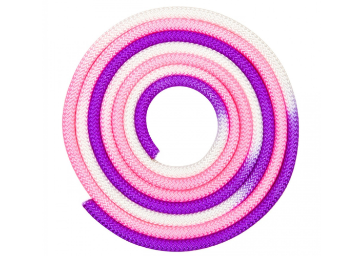 AMAYA Multicolor Rhythmic Gymnastics Ropes 34030111 White - Light Purple - Light Pink