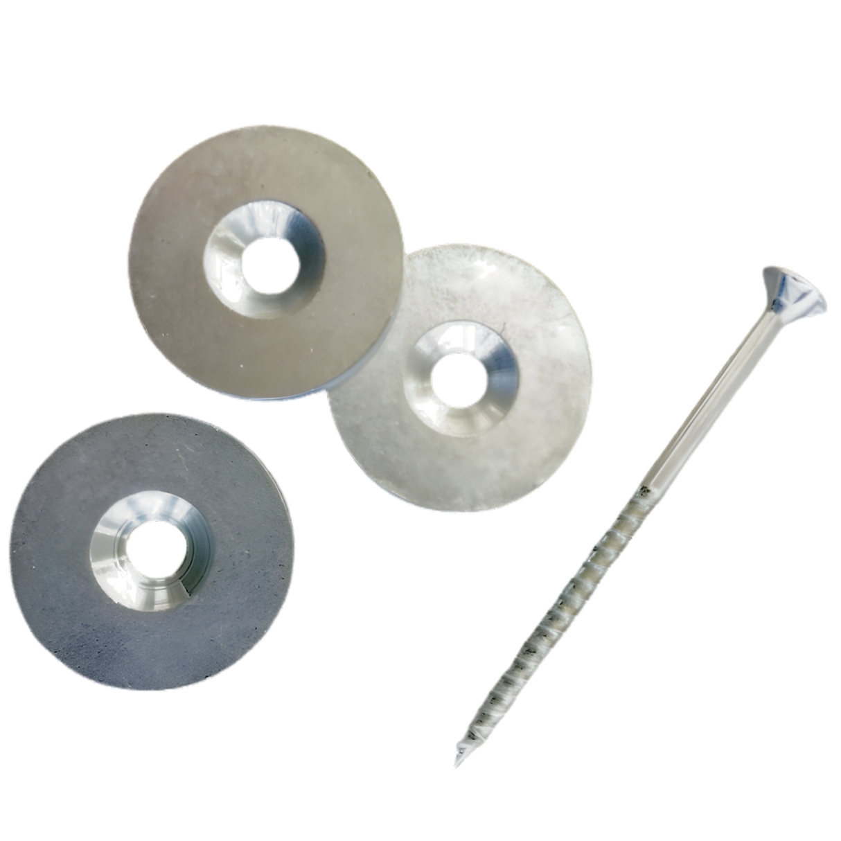 Afstandsklods og skive til væghængte spejlskabe