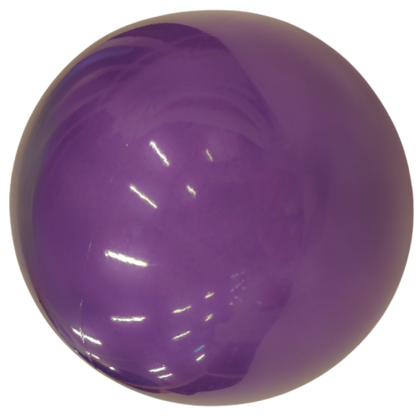Amaya TRANSPARENT Ball Purple Ø19 cm