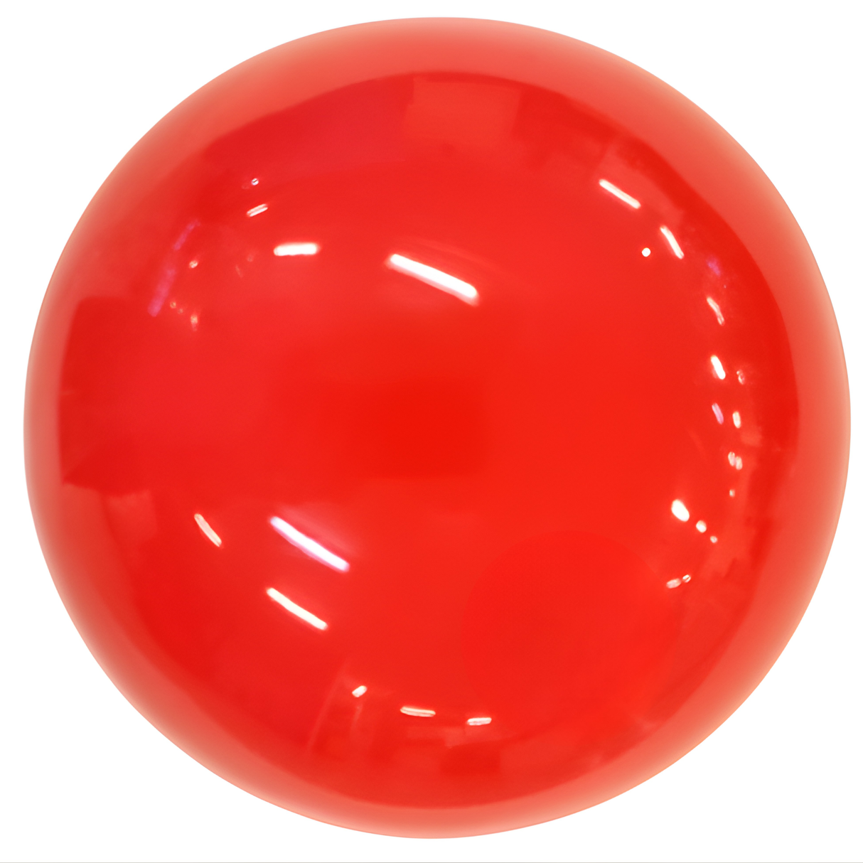 Amaya TRANSPARENT Ball Red Ø19 cm