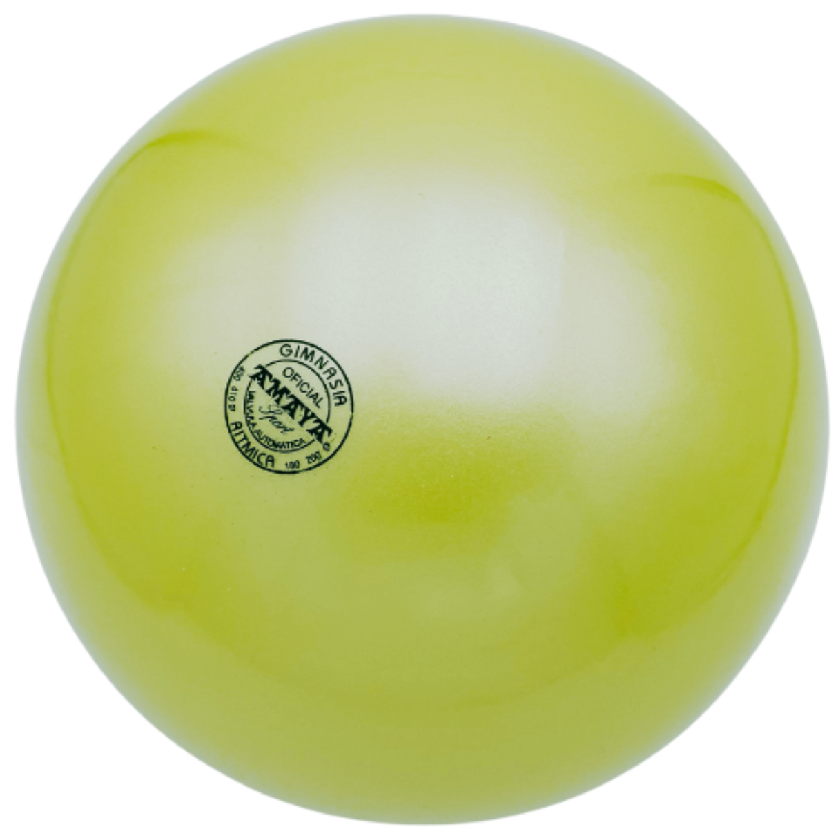 Amaya gymnastikbold CLASSIC Ø16 Lemon Yellow