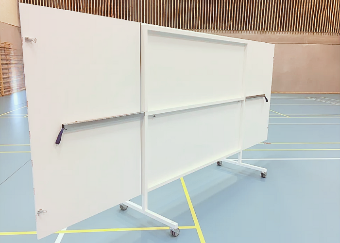 Mobil spejlvæg med sidespejle L300 cm og L400 cm