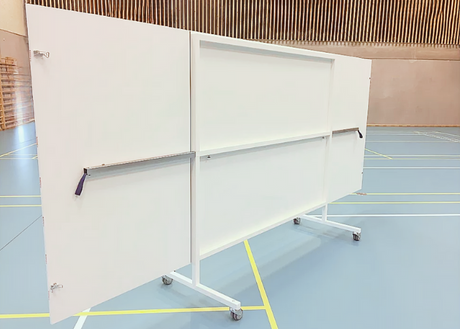 Mobil spejlvæg med sidespejle L300 cm og L400 cm