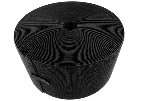 Velcro hook 10 cm sort