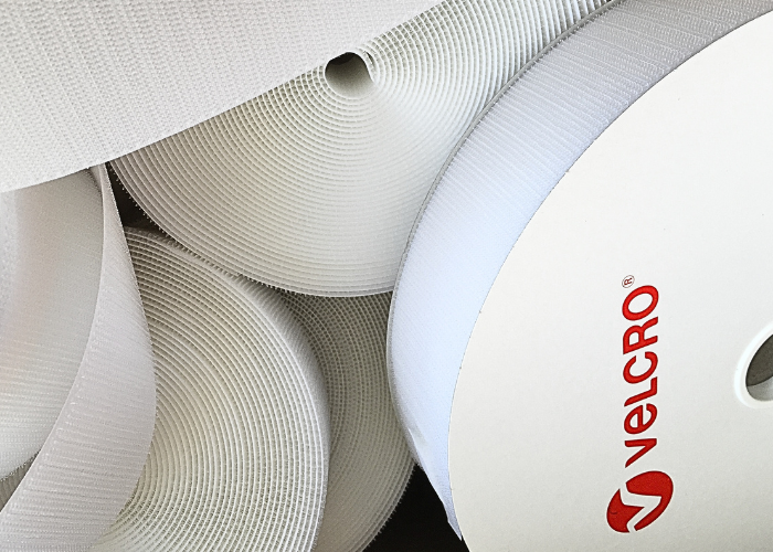 Velcro hook 5 cm hvid