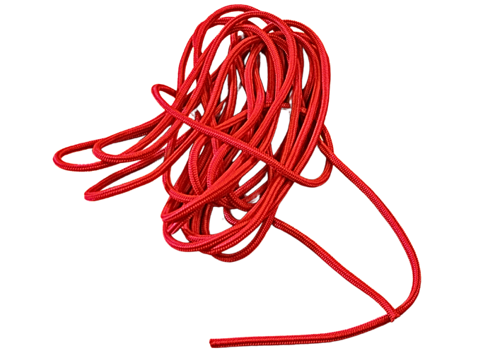 Kraftig elastisk tryllesnor på 8 meter. Brug det i skolen eller til gymnastik.

Du kan dele den til mindre stykker.