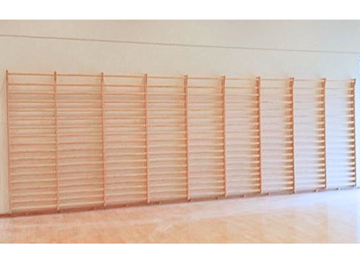 Ribbevæg 12 stk. ribber