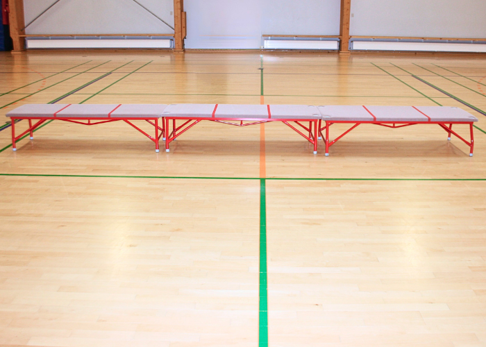 Stålplint med transportvogn