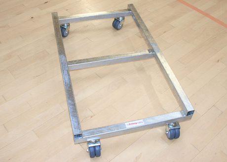 Redskabstrolley.
Multi anvendelig redskabstrolley.
Ramme med 4 dobbelthjul.
Passer perfekt til airtracks.