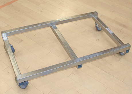 Redskabstrolley.
Multi anvendelig redskabstrolley.
Ramme med 4 dobbelthjul.
Passer perfekt til airtracks.