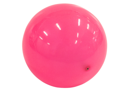 Amaya TRANSPARENT Ball Fuchsia Ø19 cm