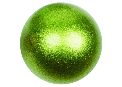 Amaya bold Ø19 cm Technorubber GLITTER Metallic Green