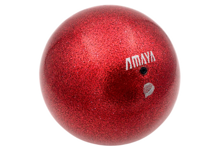Amaya bold Ø19 cm Technorubber GLITTER Red