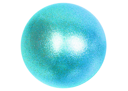 Amaya bold Ø19 cm Technorubber GLITTER Turquoise