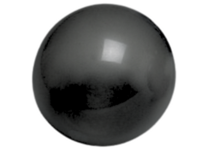 Amaya TRANSPARENT Ball SilverGrey Ø19 cm