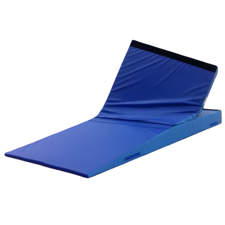 Foldbar nedspringskile GYM L400 med støddæmperplade og velcro