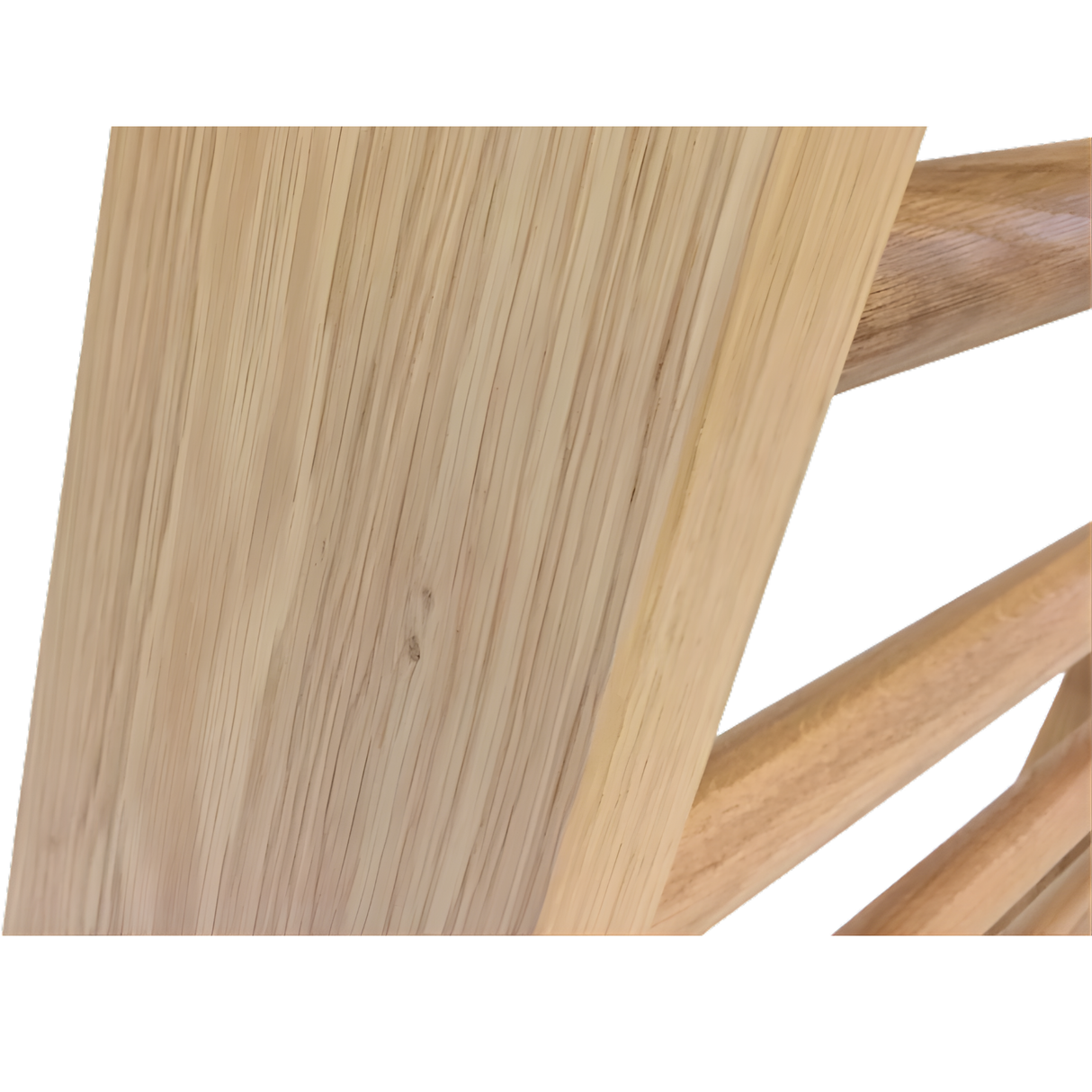 Egetræ ribbe med udhæng