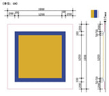 Konkurrencegulv til idrætsgymnastik