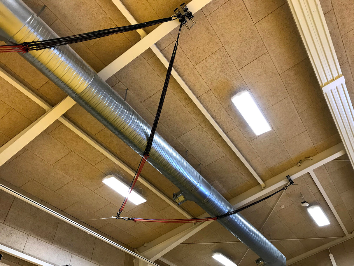 Flik Bungee system til spærmontage