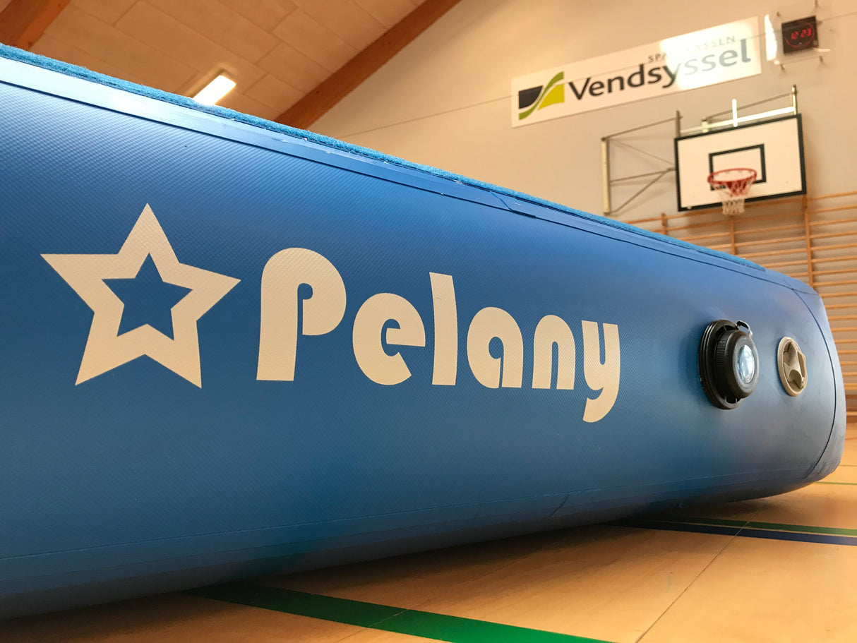 Pelany Airtrack Pro er alle med autoluk ventiler, så du undgår lufttæt ved påfyldning af luft. 